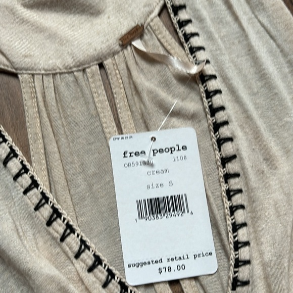 Free People Meghan Embroidered Sleeveless Top - Picture 3 of 8